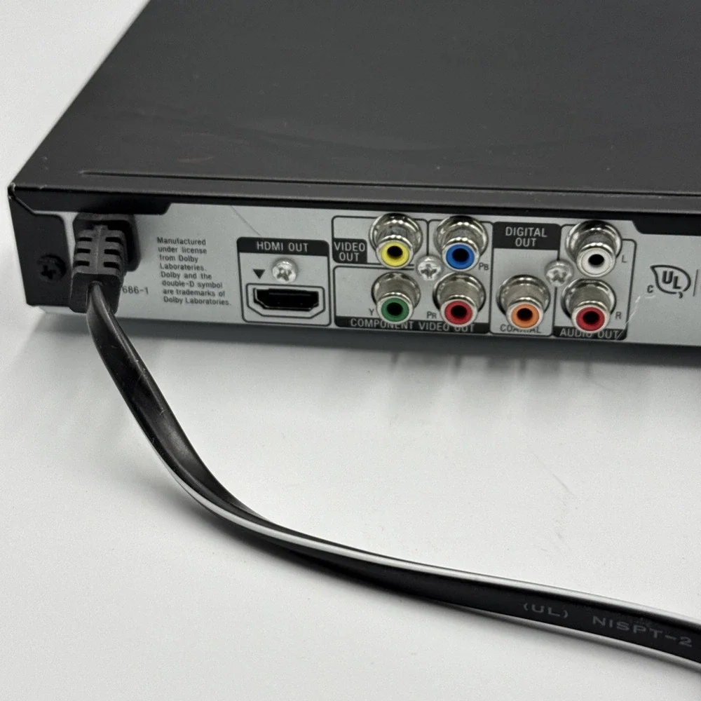 Sony DVP-SR500H CD/DVD Player Tested Works